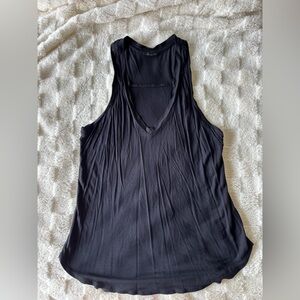 Dynamite Black V-NeckTank Top